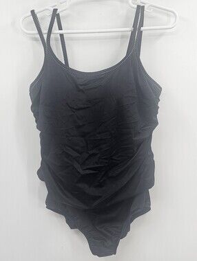 Miraclesuit Black One Pies Swimsuit NWT Size 22W